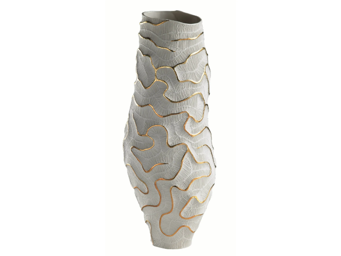 MONOLITE - Porcelain vase _ Fos Ceramiche